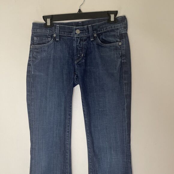 Citizens of Humanity Women's Jeans Kelly #001 Stretch Low Waist Bootcut Size 27 - Picture 2 of 7